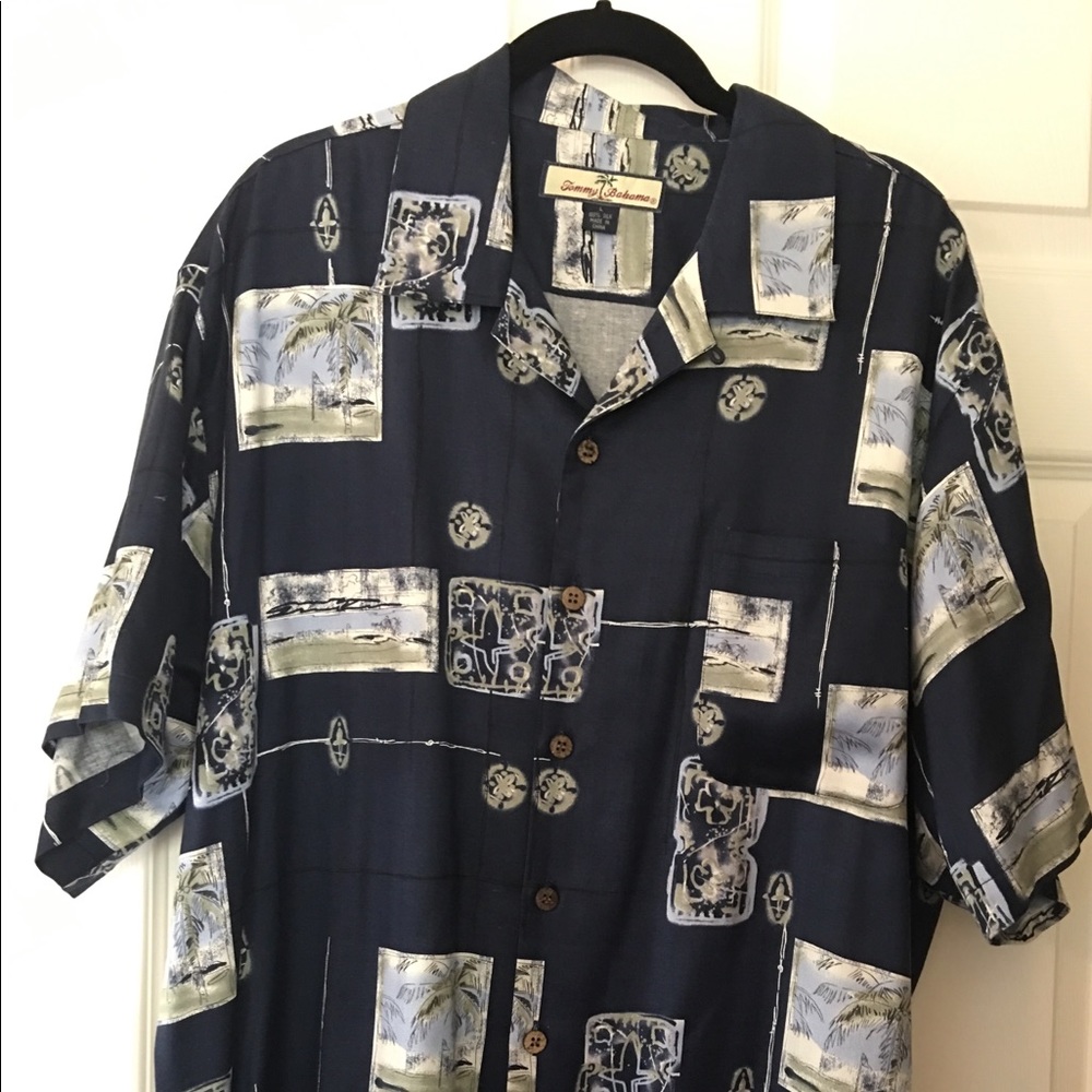 Men’s Tommy Bahama silk shirt